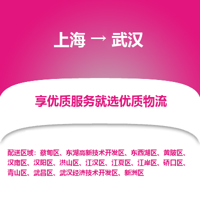 上海到武汉物流专线-上海至武汉物流公司-上海至武汉货运专线