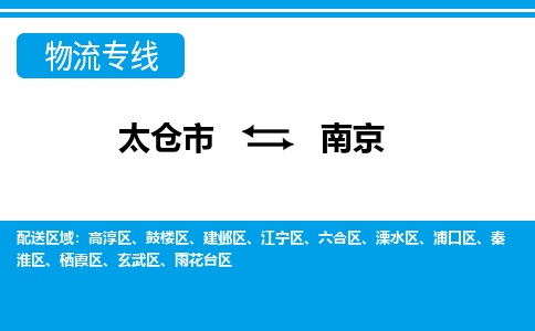 太仓到南京市物流公司-专业团队/提供包车运输服务