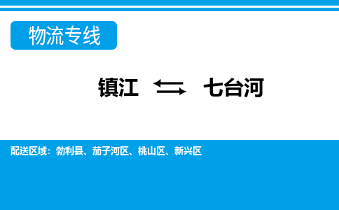 镇江到七台河市物流公司