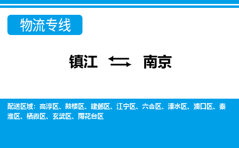 镇江到南京市物流公司