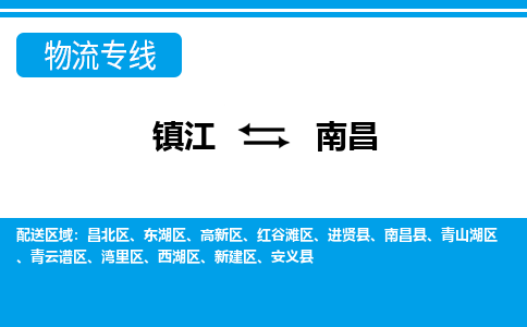 镇江到南昌市物流公司